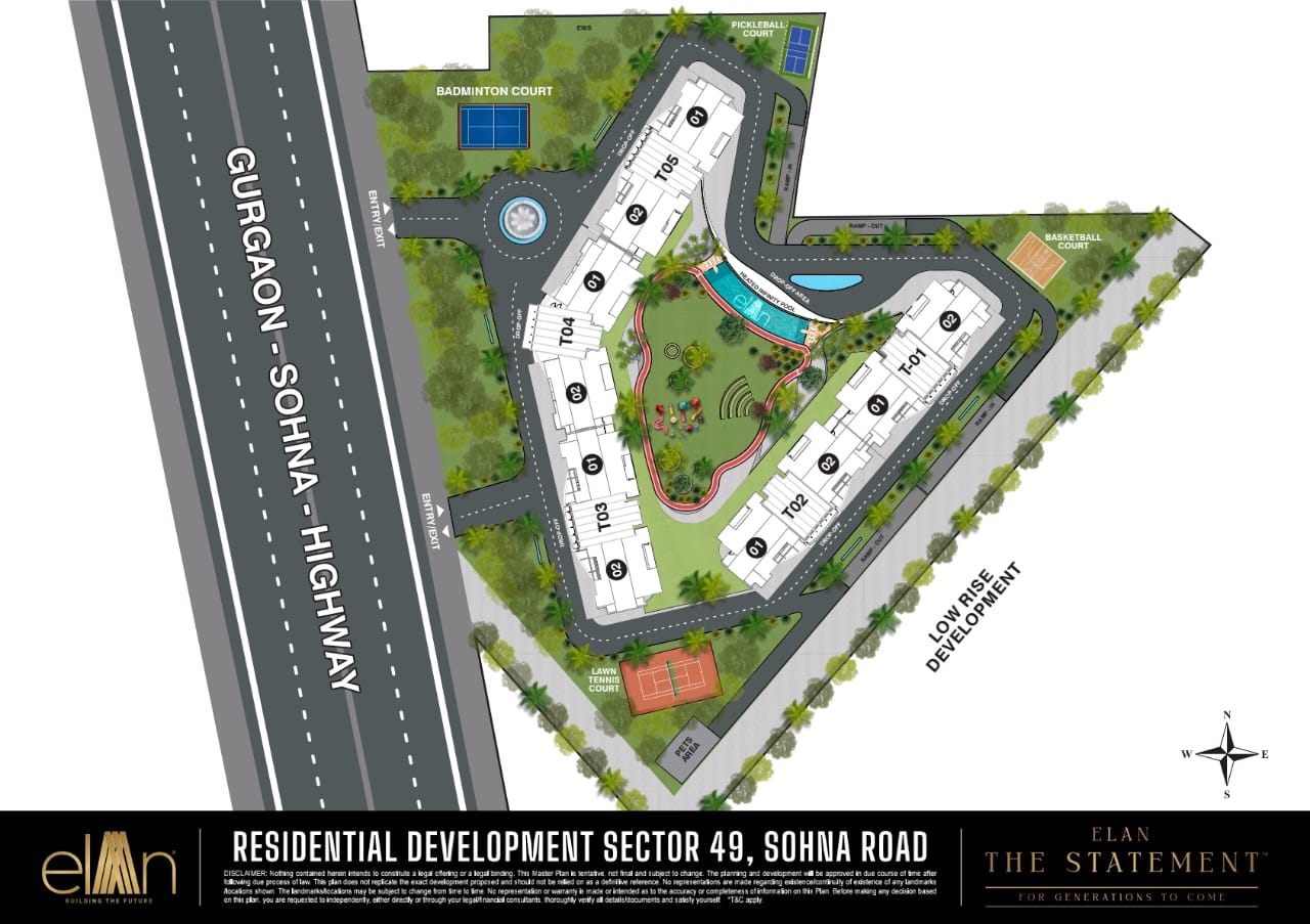 Elan The Statement Master Plan