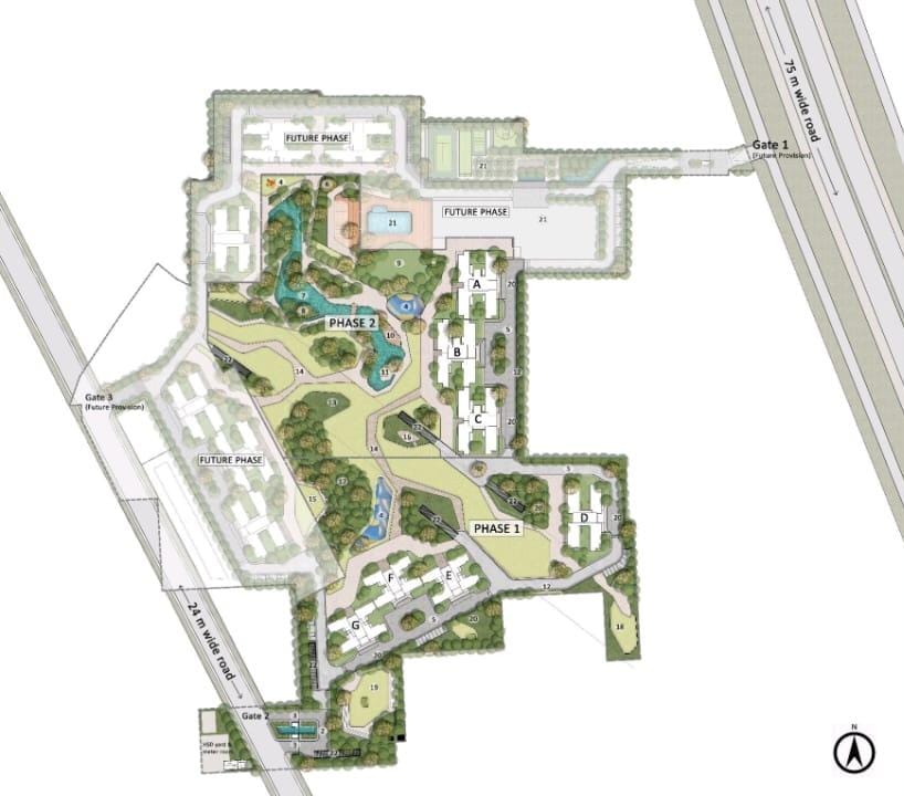 Emaar Serenity Hills Master Plan